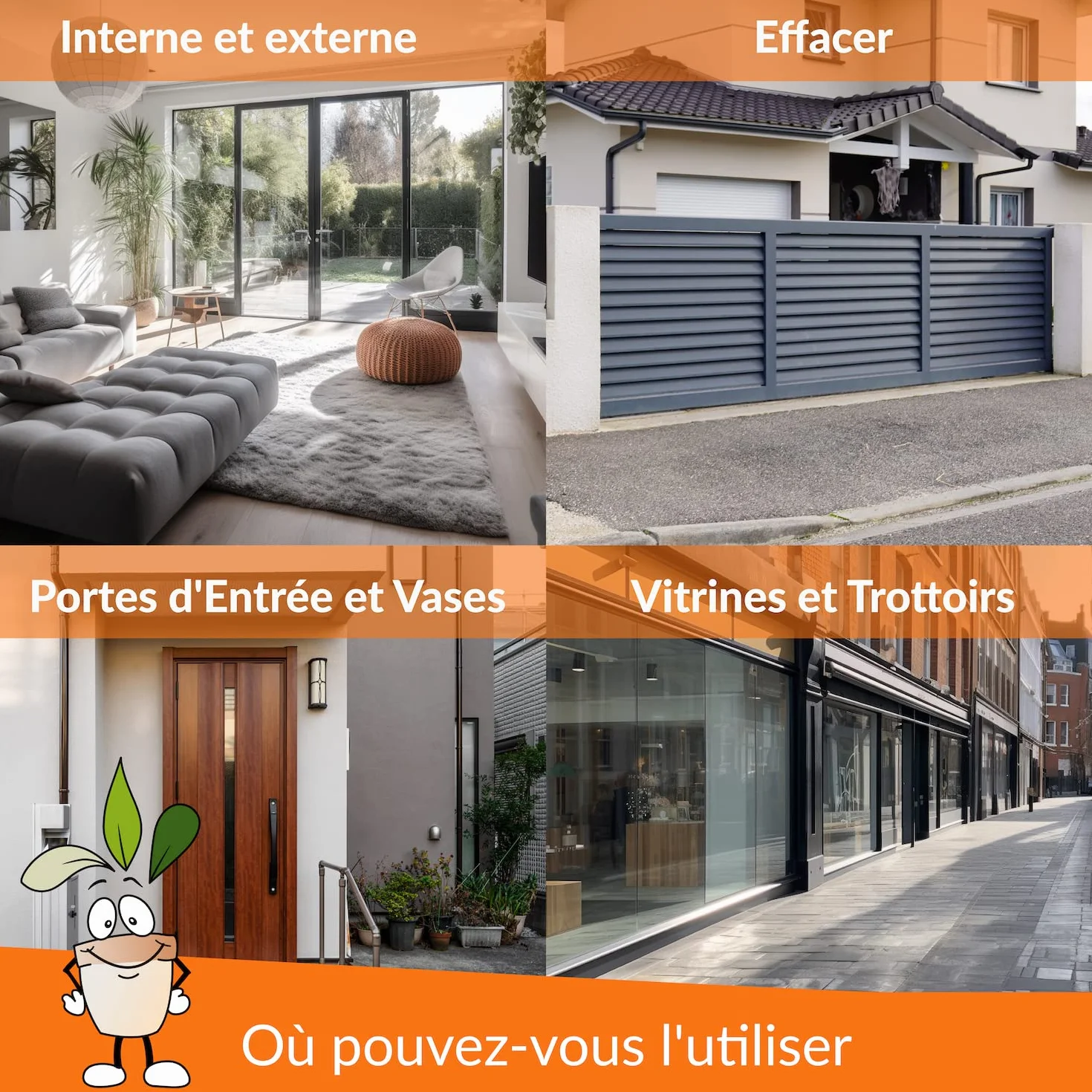 Désodorisant pour Chats 750 ML Spray Répulsif Végétal à Base de Thym Dissuasif pour Chats Intérieurs Extérieurs