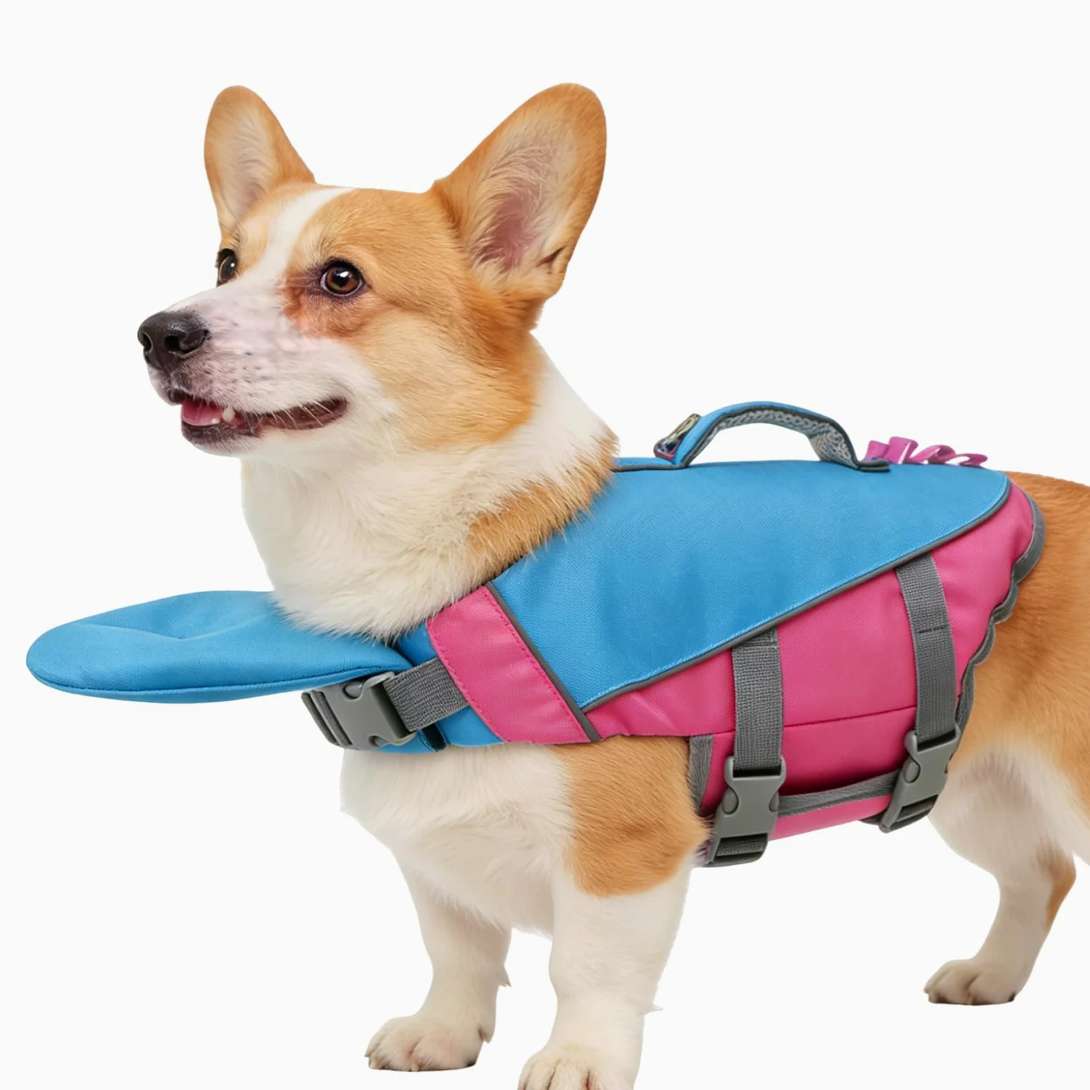 Gilet de Sauvetage pour Chien Flottant, détachable et ajustable | Veste Flottaison Chien Accessoires Animaux pour chiot, petite, moyenne, grande race piscine plage lac rivière bateau