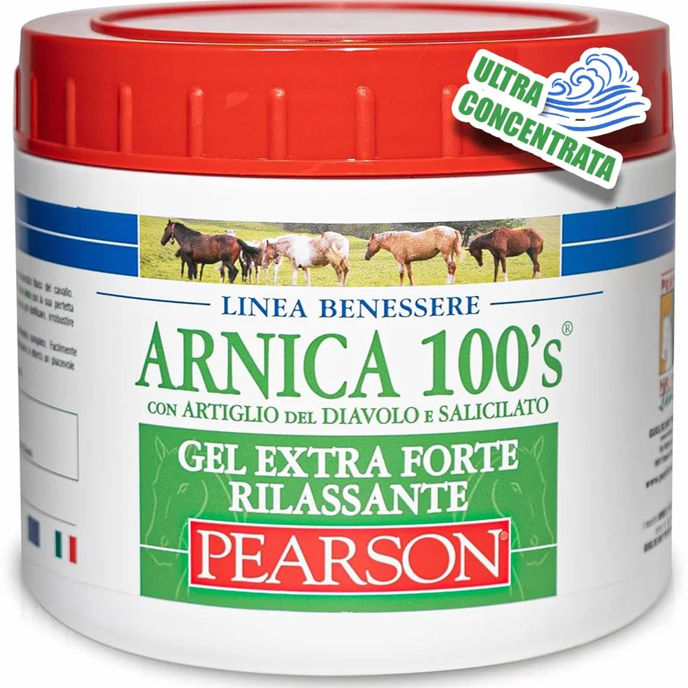 PEARSON Arnica 100'S Gel Relaxant Extra-Fort 500ml pour Chevaux