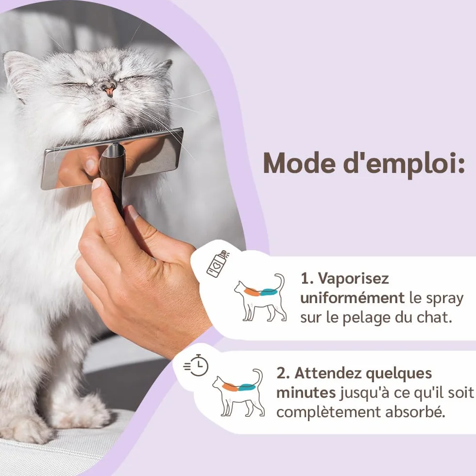 Huile de Neem pour Chats Spray Anti Insectes Anti Puces 100% Naturel Vegan 100 ML