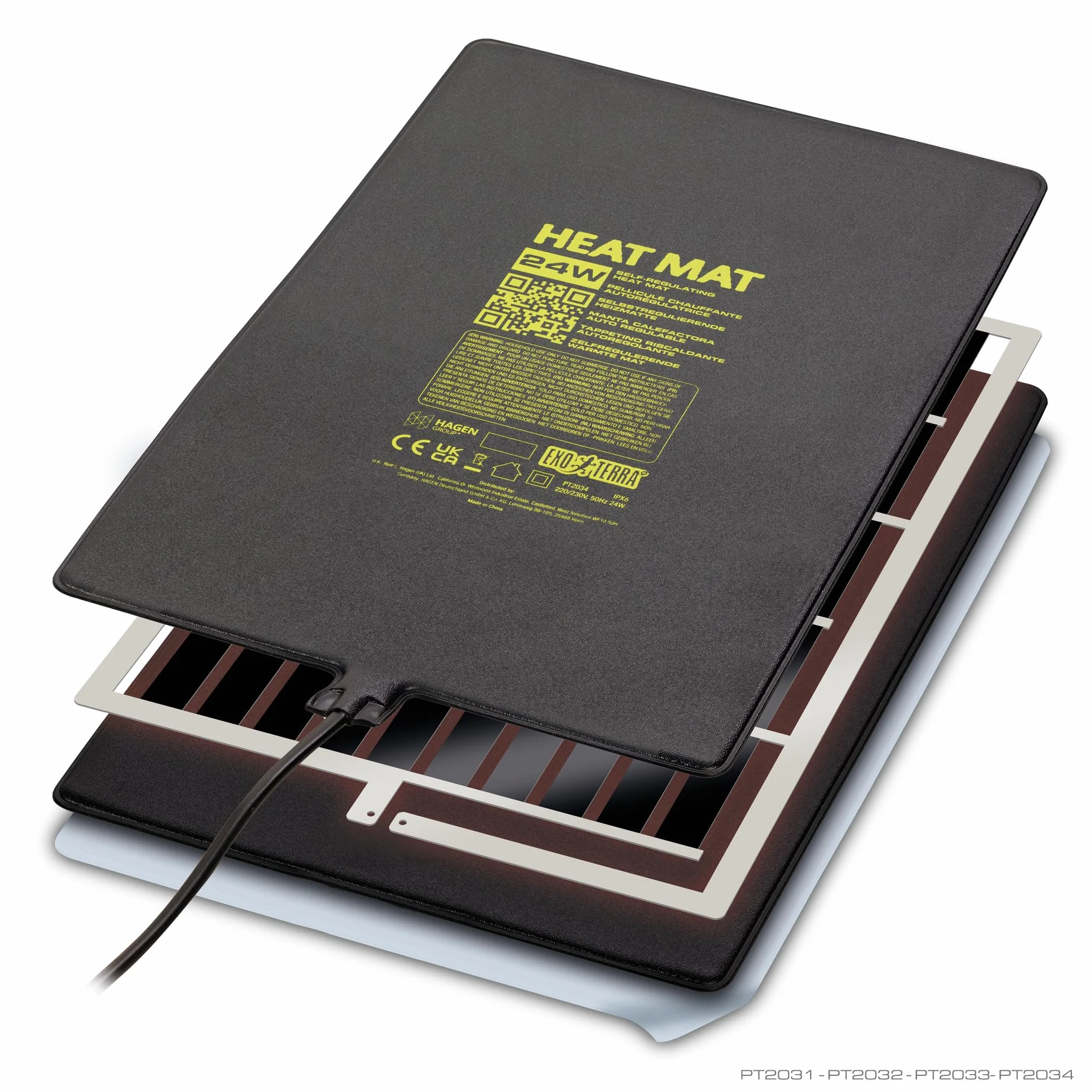 Exo Terra Couverture Thermique Automatique réglable 16 W pour Reptiles