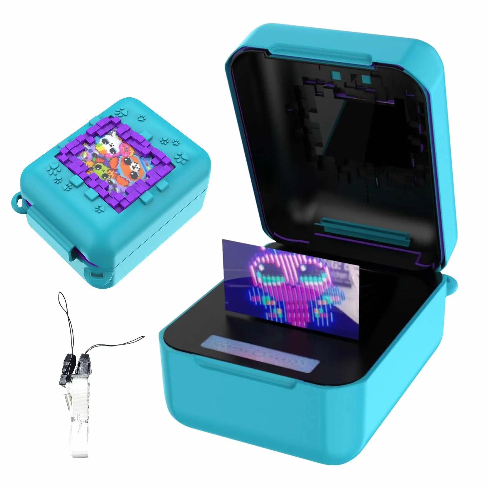 Étui portable en silicone pour animal de compagnie numérique Bitze-e - Housse de protection