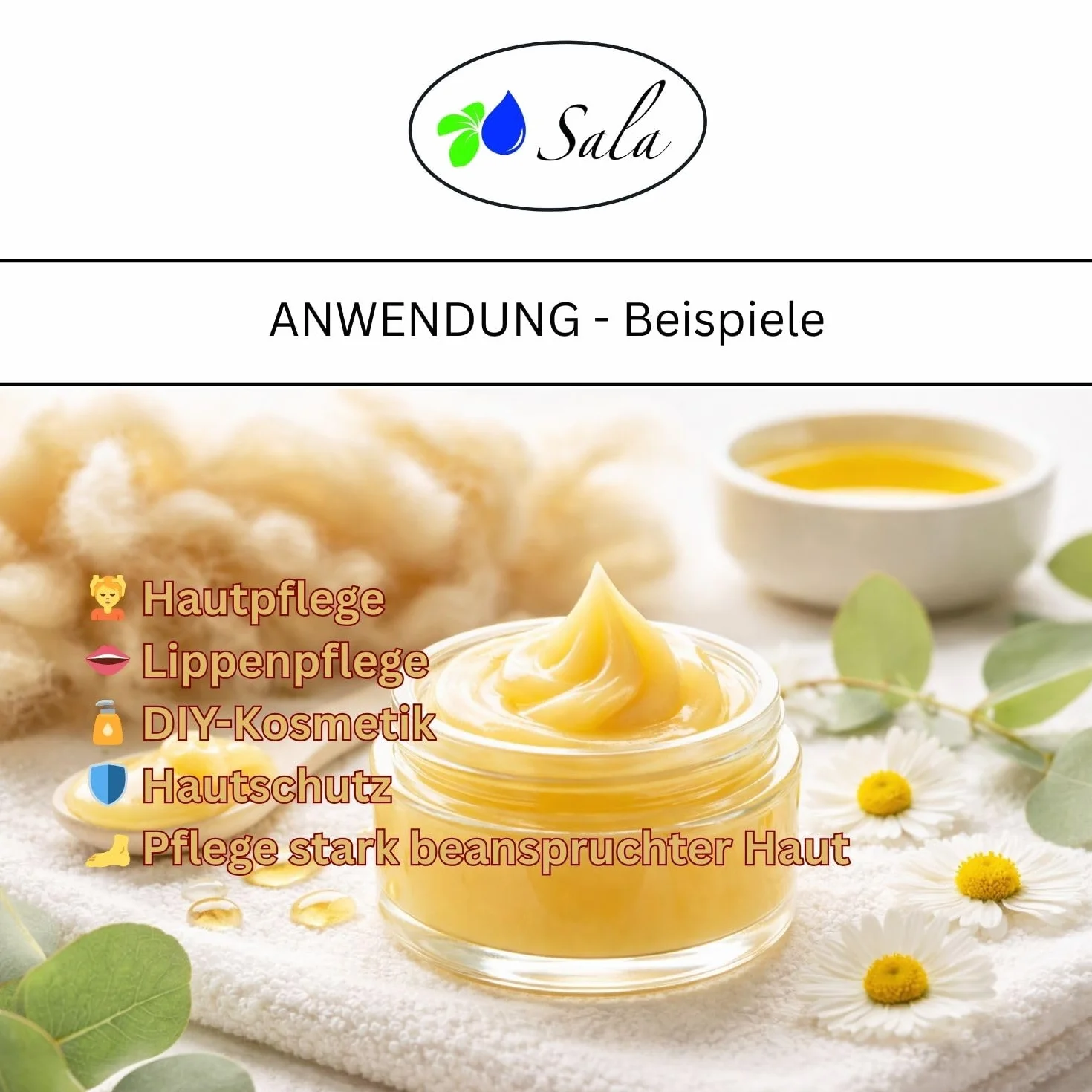Sala Lanoline anhydrate sans pesticide 100 g boîte PET