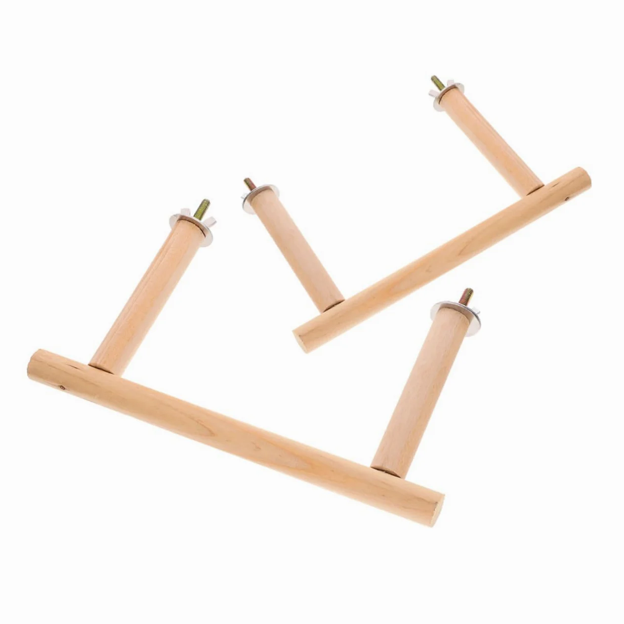 HANABASS 6pièces Perchoir Naturel pour Oiseaux Support De pour Oiseaux De Cage pour Cockatiels Et Petits