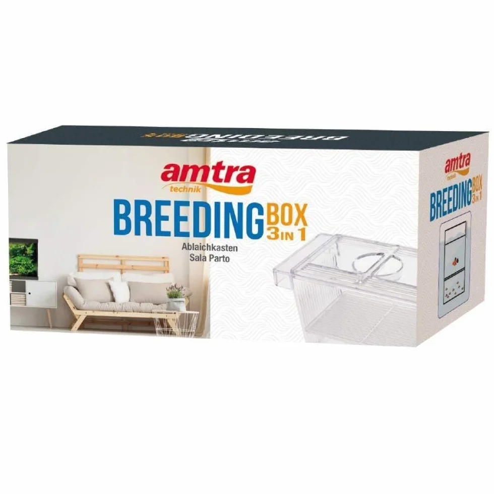 Amtra Wave Mise 3 en 1 Salle d'Accouchement avec Couvercle pour Aquariophilie