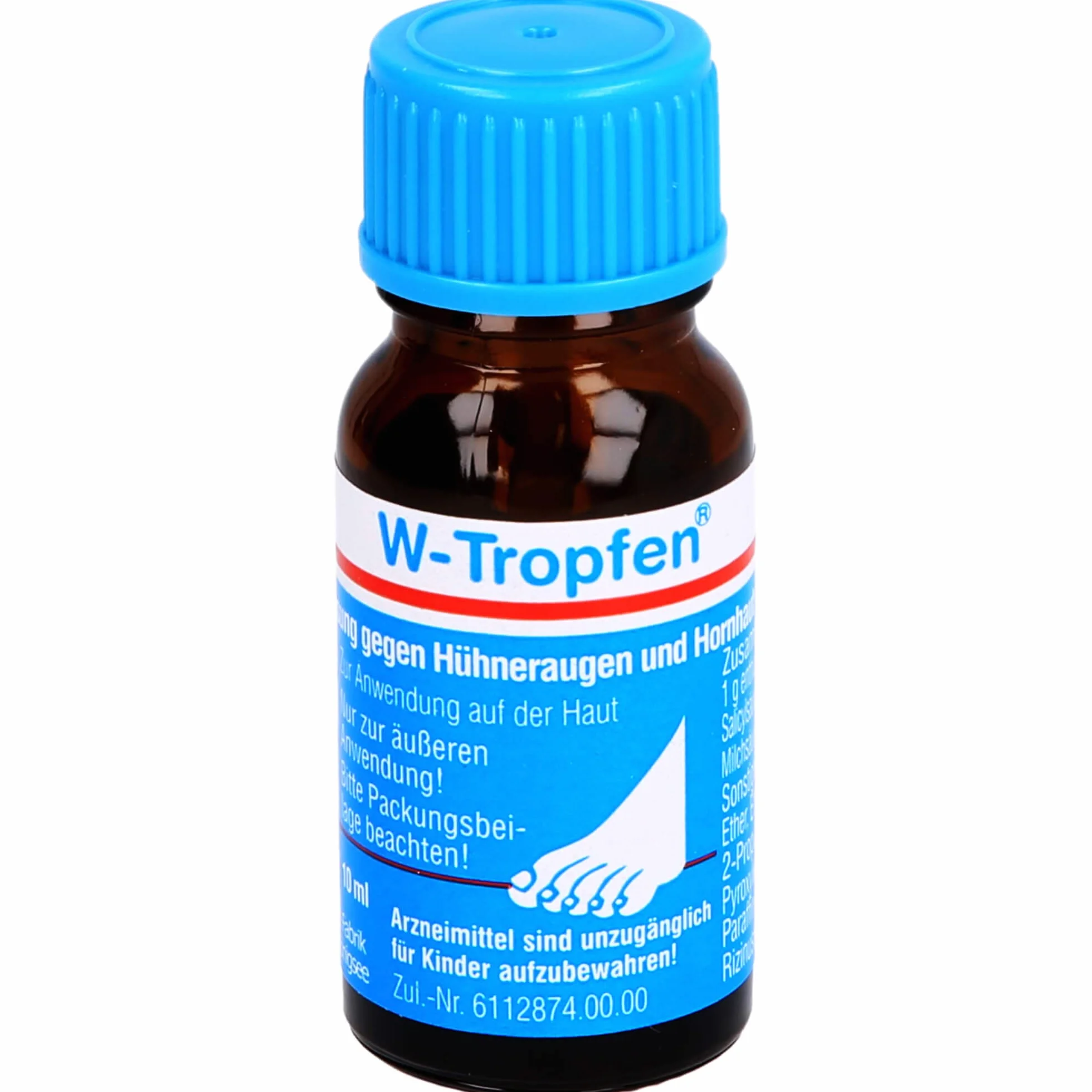 W-Tropfen gegen Hühneraugen und Hornhaut, 10 ml Solution