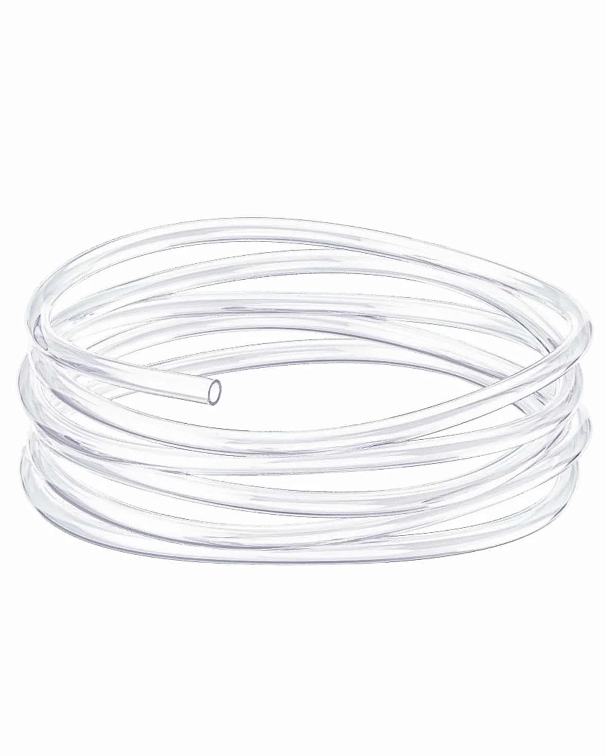 Pawfly Tuyau pour Ligne Aérienne d'Aquarium 2 m - Standard 4/6 mm Pompe à Air - Flexible PVC Pur