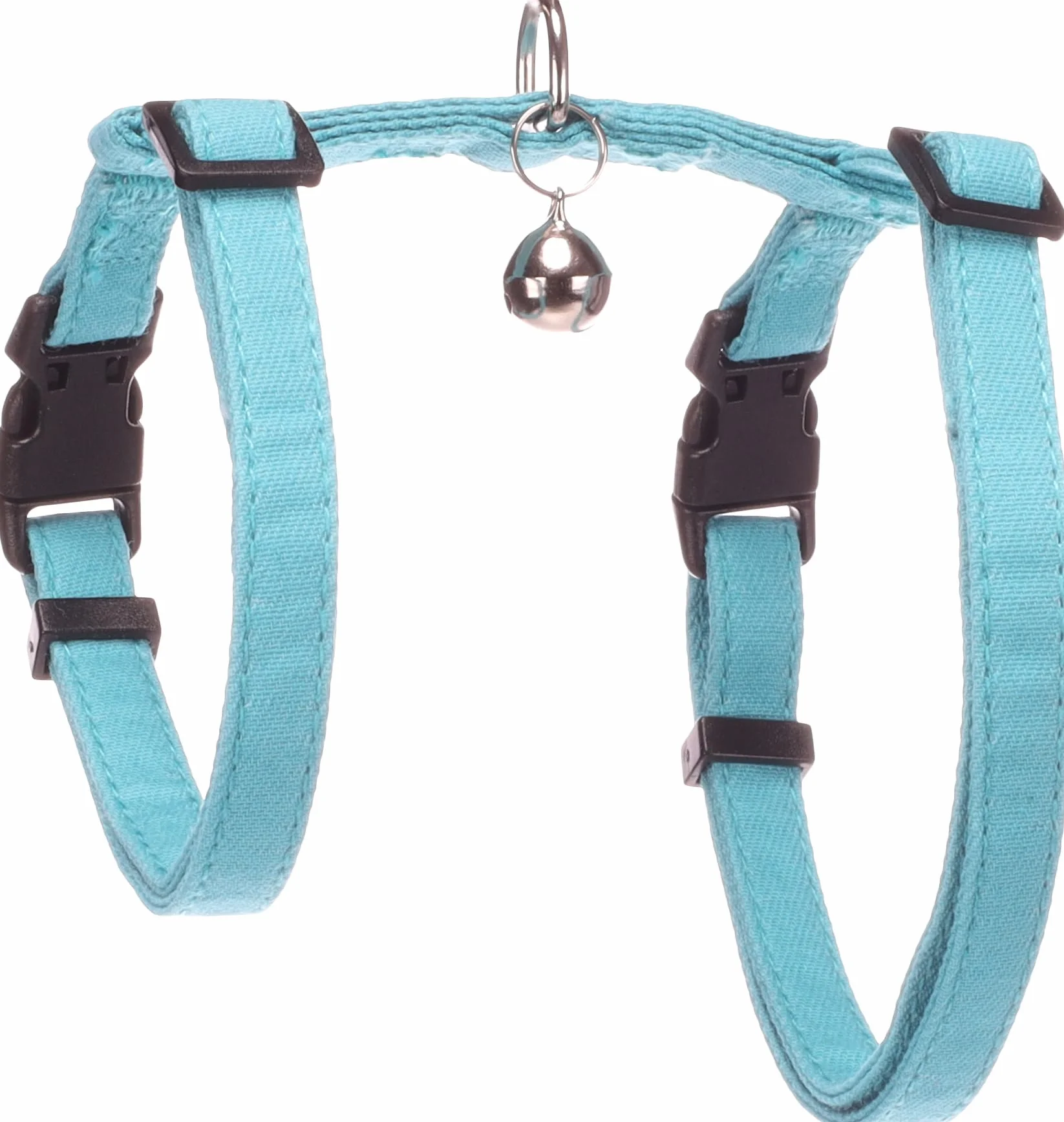 Flamingo Harnais avec Laisse pour Chat Lomi Bleu Clair Taille A 22-36cm B 27-46cm C 110cm x 10 x 2mm Réglable pour Maine Coon Bengal Siamois Ragdoll