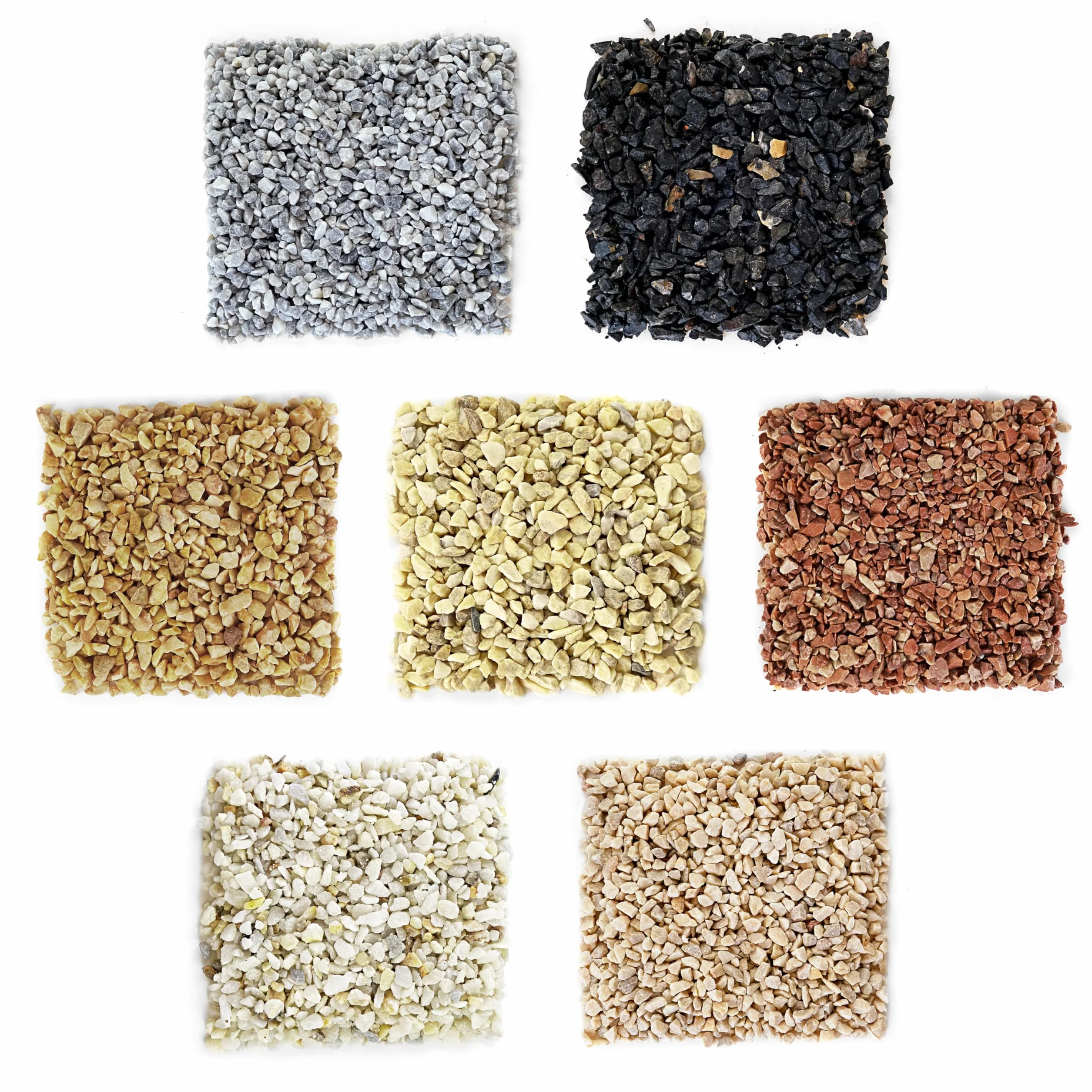 Gravier Gris 1,8 kG - Gravier Aquarium Decoratif 3-6 mm - Cailloux Jardin Exterieur