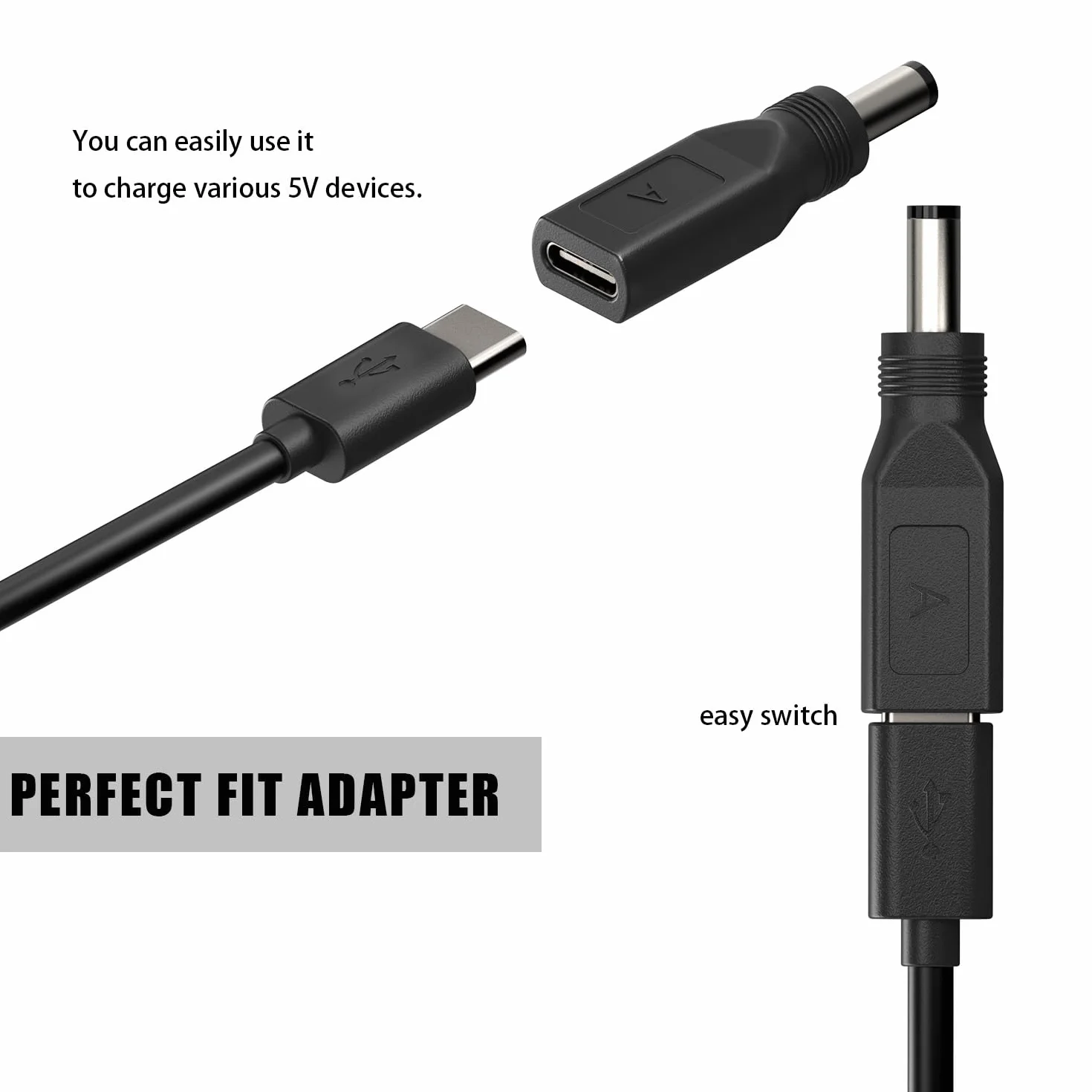 Chargeur USB 6 en 1 pour Collier de Dressage Chien Adaptateur Secteur