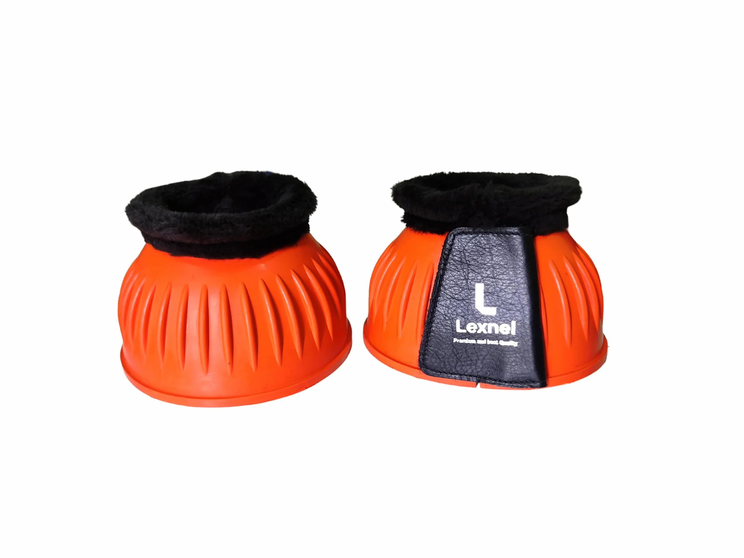 Cloches en caoutchouc durables pour cheval - Protection et confort (1 paire)