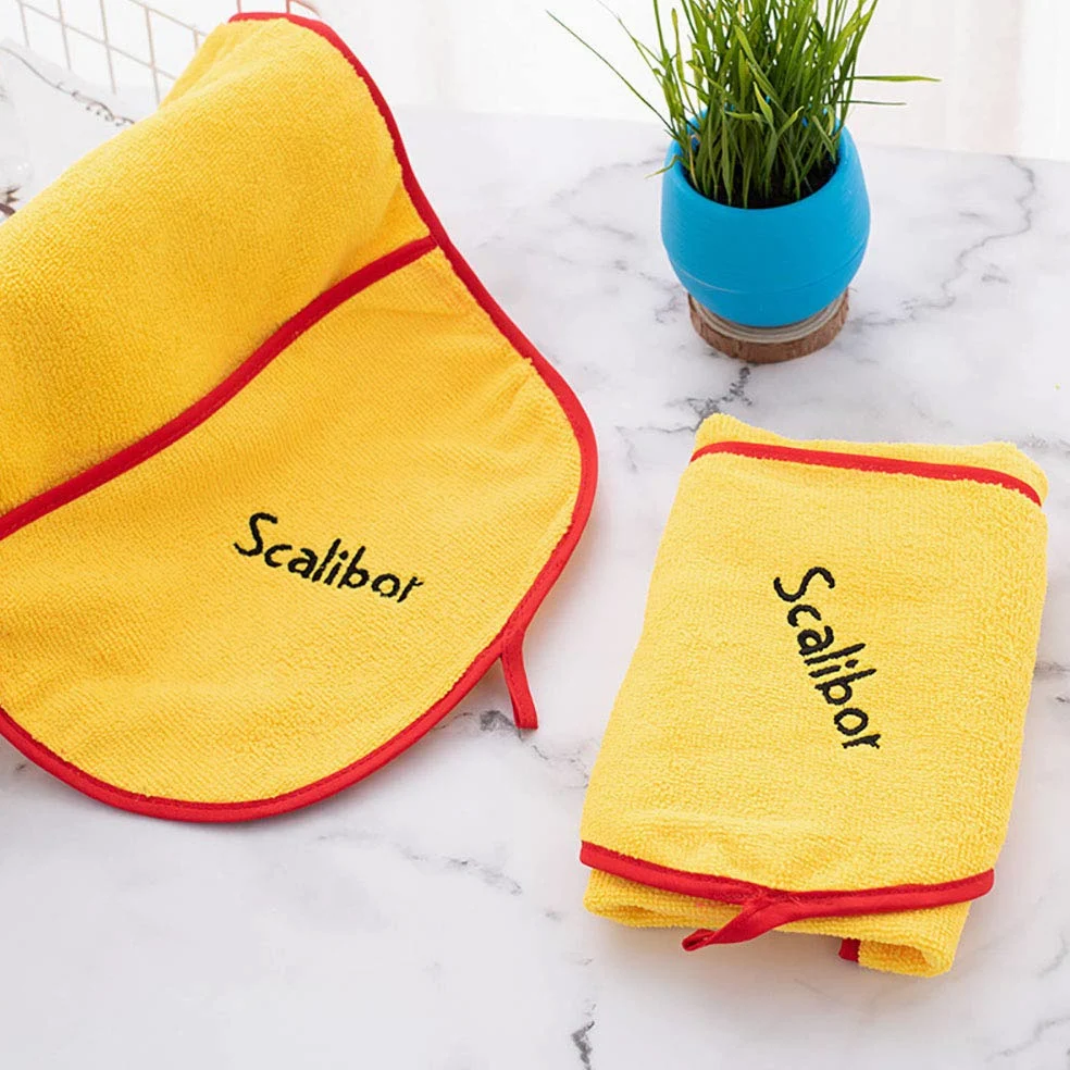 Rapide Séchage Serviette de Bain, Serviette pour Chien Peignoir pour Animaux Chien Chat Serviette Chien Robe de Chambre