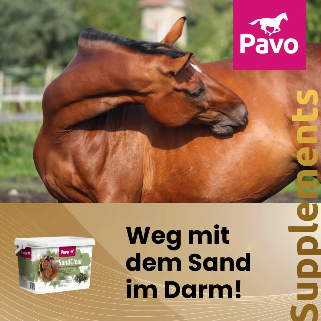 Pavo SandClear 2 kg | Additifs digestifs pour chevaux