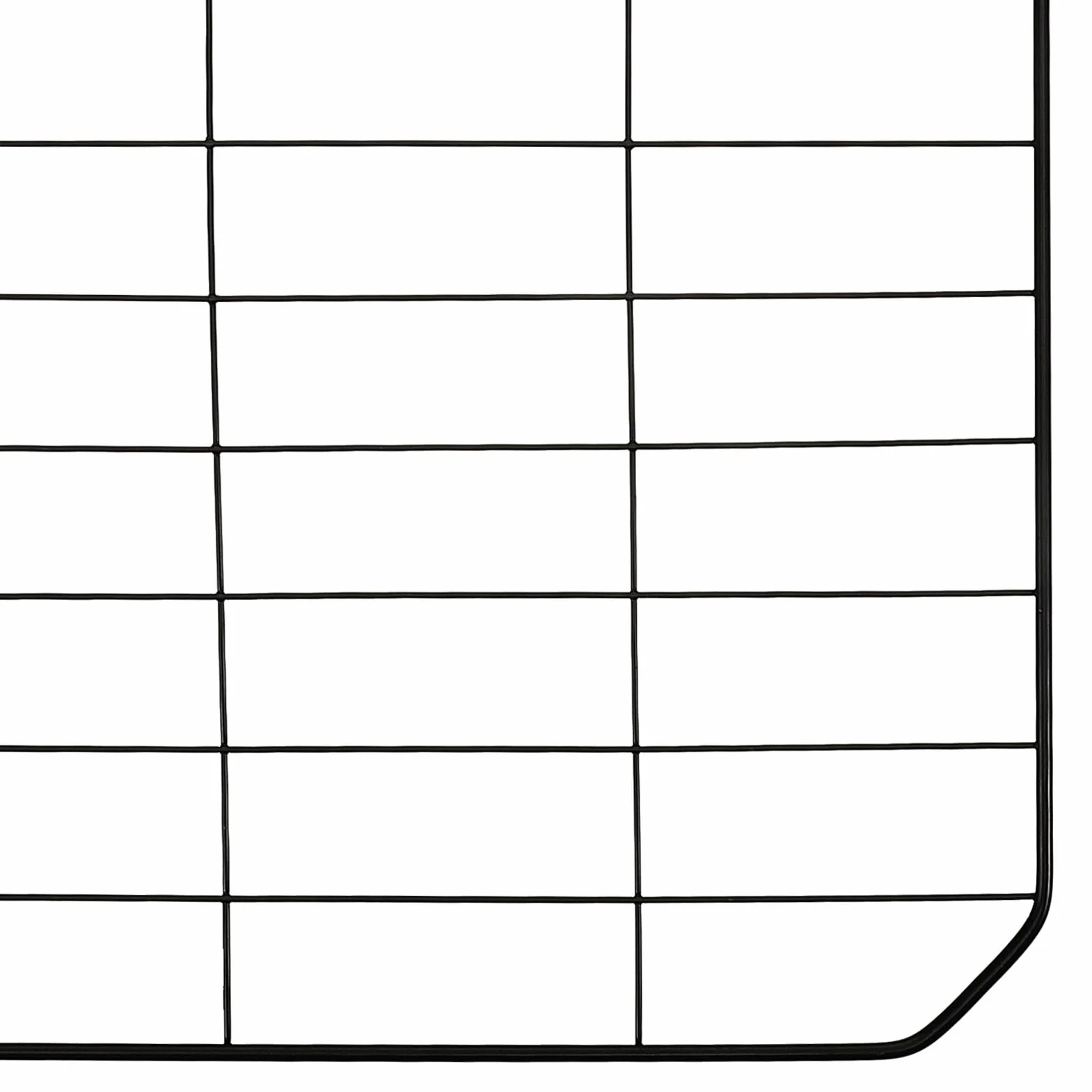 Porte De Cage Métallique Grille Moustiquaire en Fer 35x45 cm pour Chats Chiens