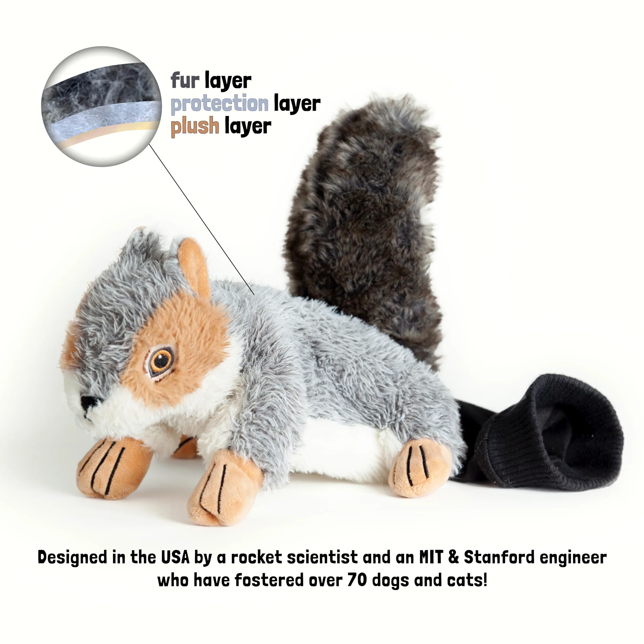 Milunova Pupr Pals Marionnette pour Chien avec Rembourrage Robuste pour Un Jeu interactif en Toute sécurité, Protection pour empêcher Les Chiots et Chatons de se Mordre Les Mains, pour l'entraînement