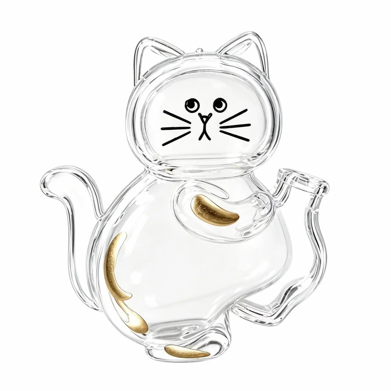 Boîte de Rangement Moustaches Chat, Décoration Transparente pour Poils de Chat, Porte-Poils Réfrigérateur