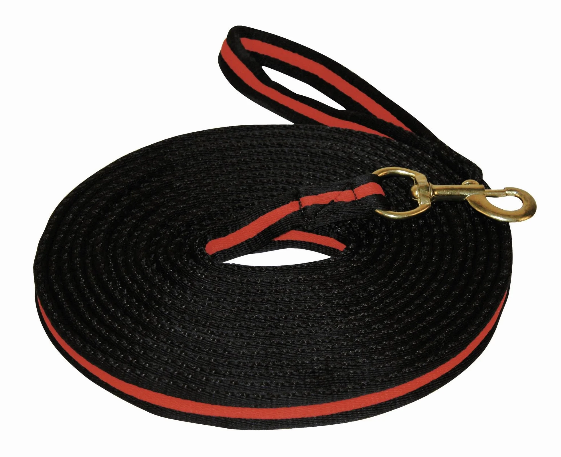 Kerbl Chevaux Longe de Travail Softlonge 8 m Noir/Rouge
