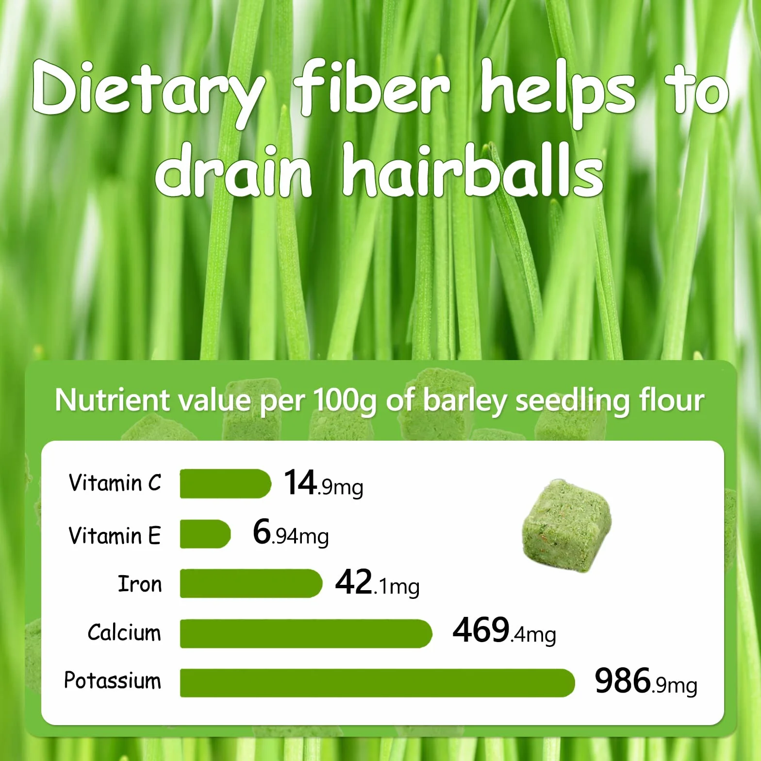 120g Collations pour Chats Herbe à Chat, Gâterie Lyophilisée pour Nettoyage des Dents