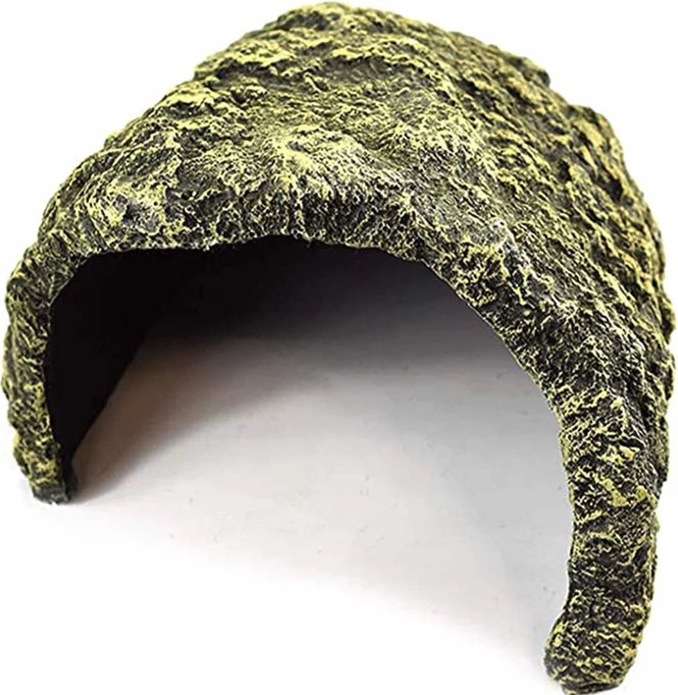 OMEM Trou d'évasion pour reptiles - Grande maison d'évasion - Aquarium tortue - Aménagement paysager