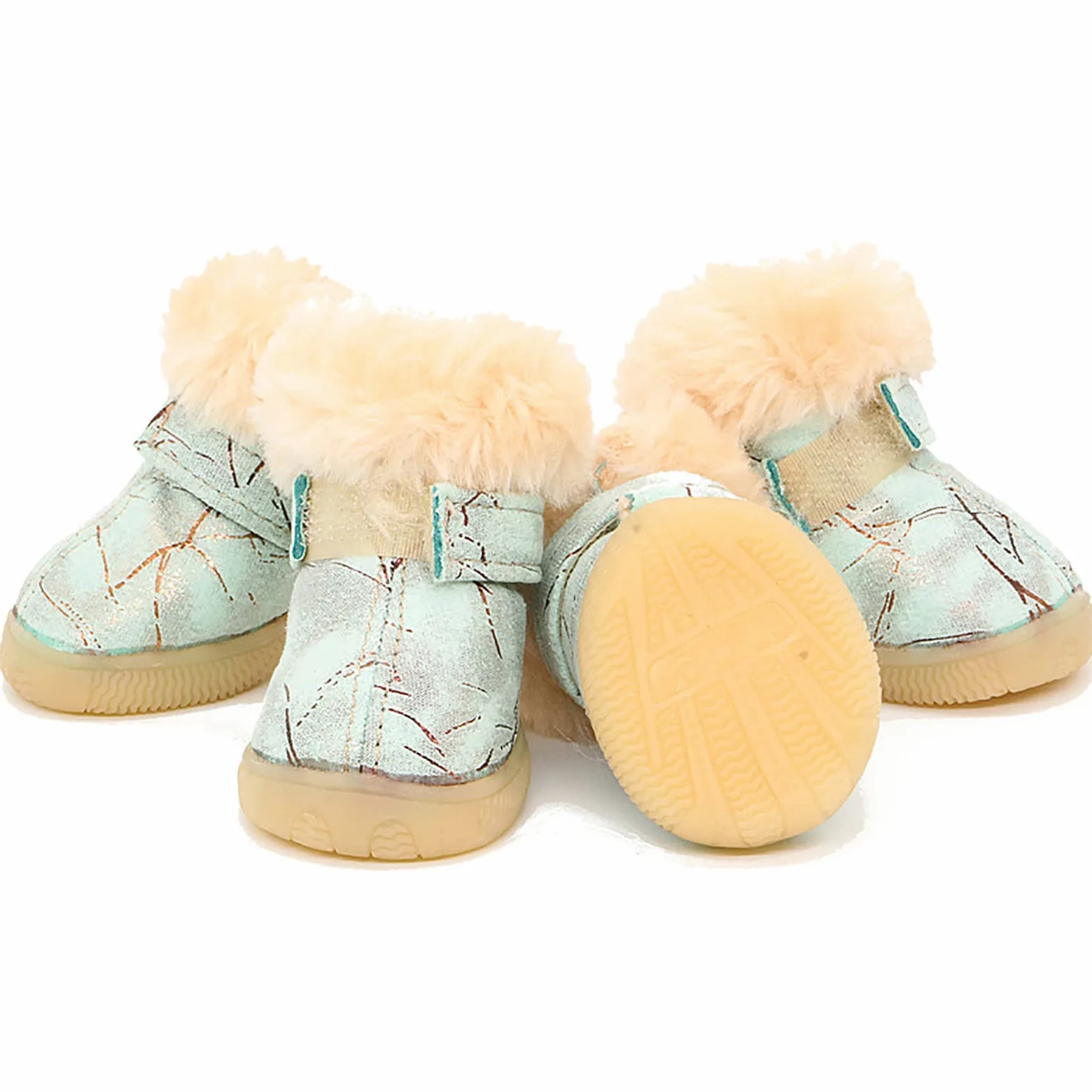 Chaussures de Chien Bottes Chien Chaussure Chien Imperméables pour Petit Moyen Grand Chien Chaussures pour Chiens 4 Pcs