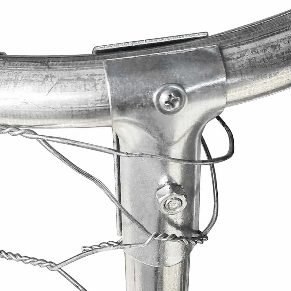 vidaXL Chenil Extérieur avec Toit pour Chiens 400x100x150 cm Cage Niche