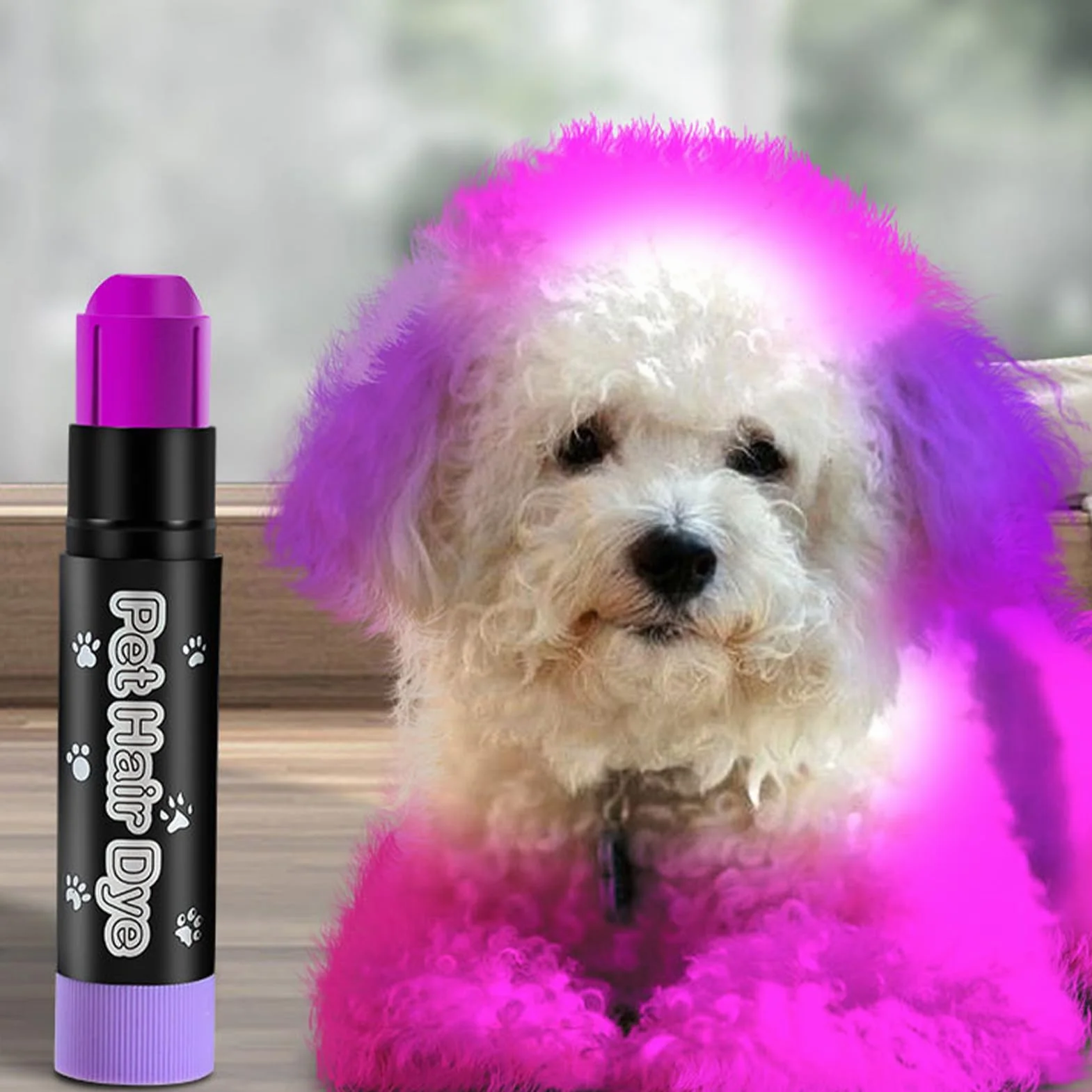 Marqueur de peinture lavable pour animaux de compagnie | Teinture temporaire non toxique pour chiens, chats, chevaux et bétail