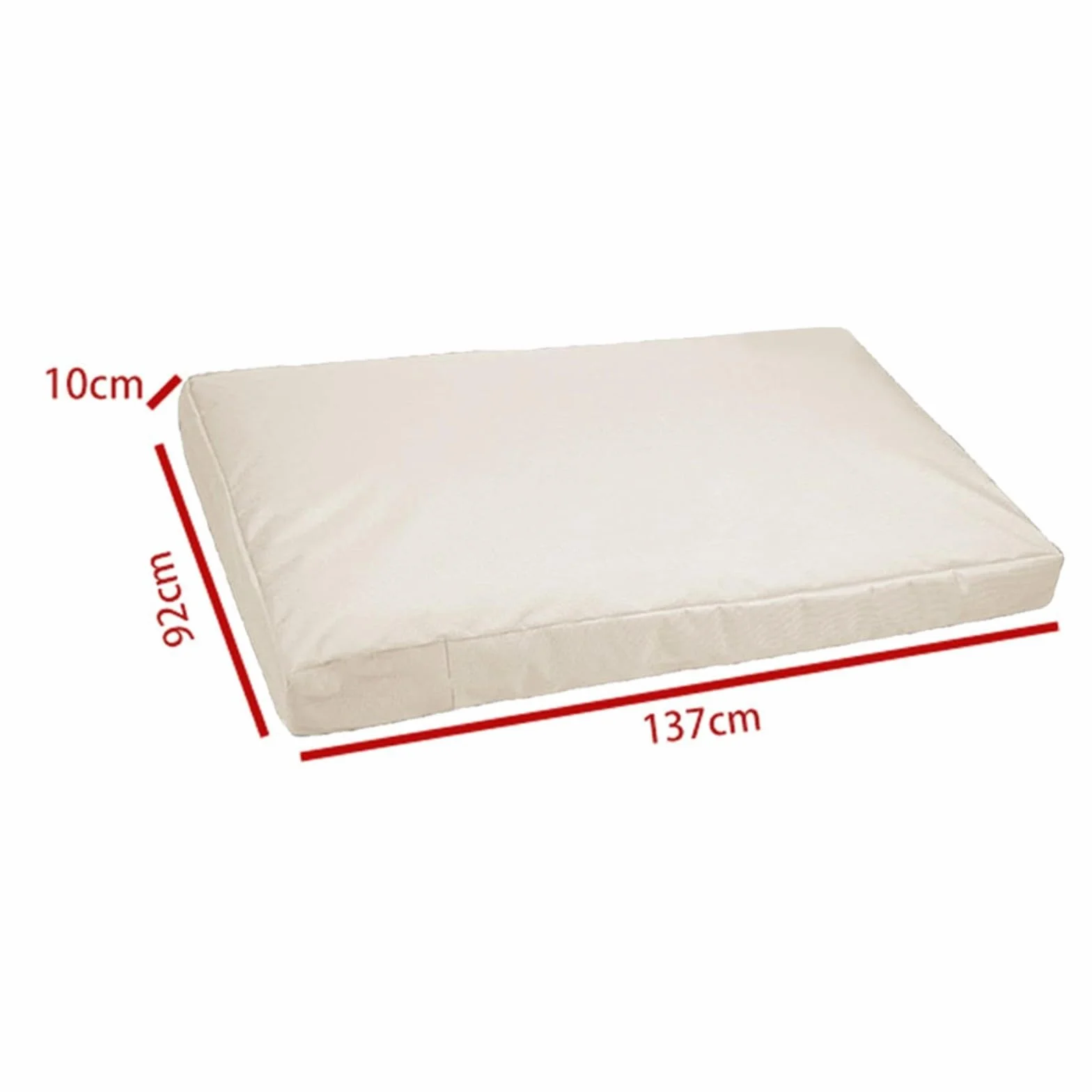 Housse de lit pour chien imperméable en tissu Oxford 210D extérieur anti-poussière