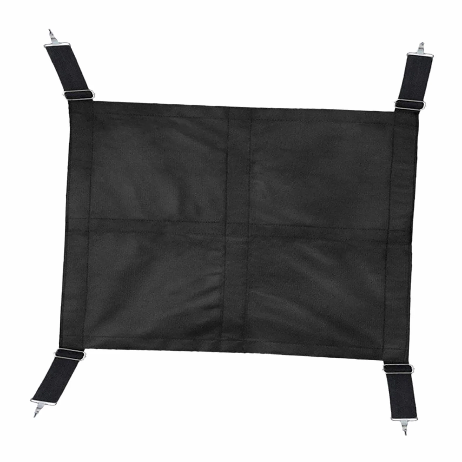 Barrière de Box pour Chevaux avec Crochets à Ressort Porte de Box en Maille Clôture Robuste