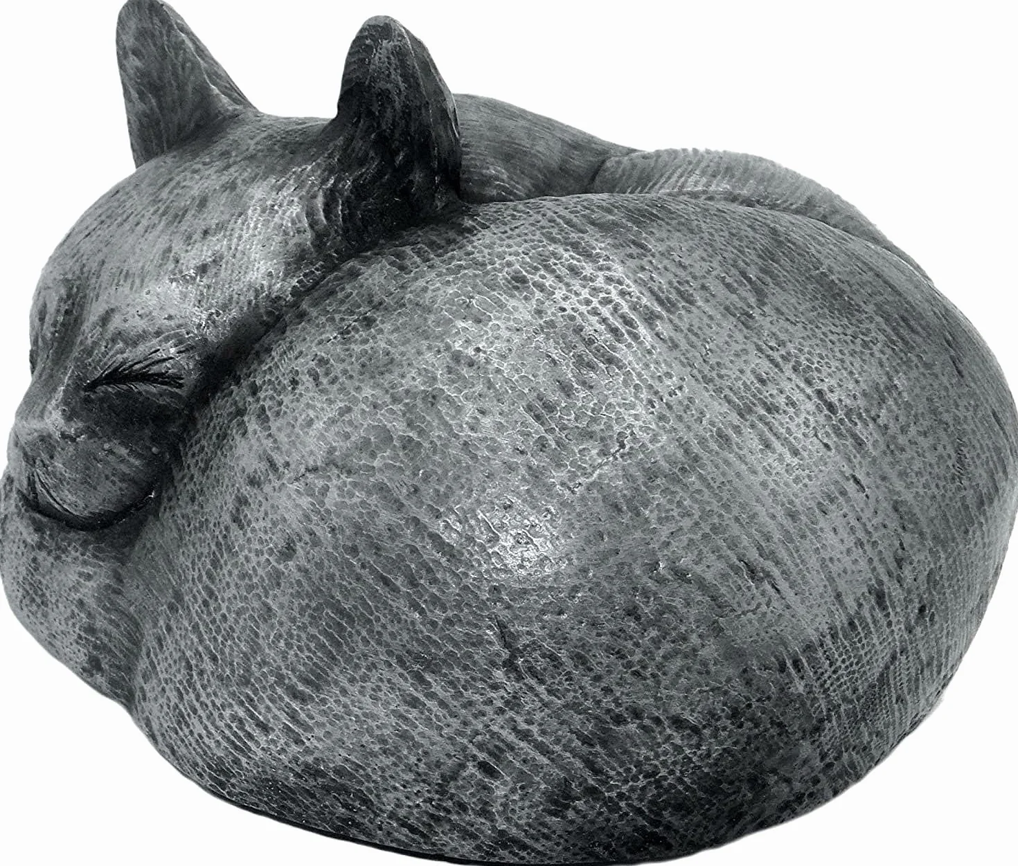 Urne funéraire en étain pour chat Rainbowbridge At Peace – Fabriqué à la main – Intérieur et extérieur