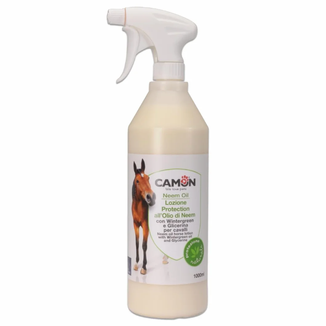 Lotion à l'huile de Neem pour Chevaux 1 Litre