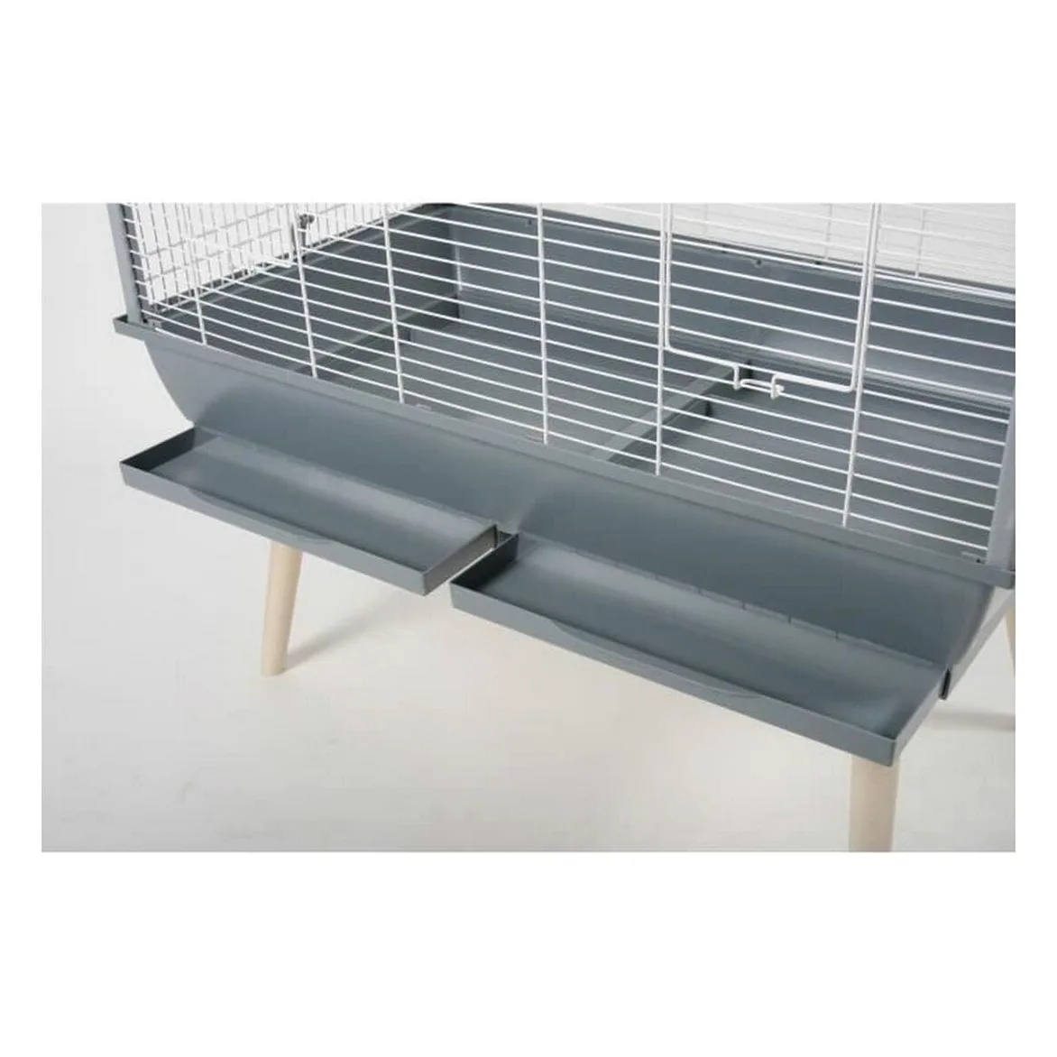 Cage perruches Neo Jili Gris L78 x P48 x h112 cm Zolux
