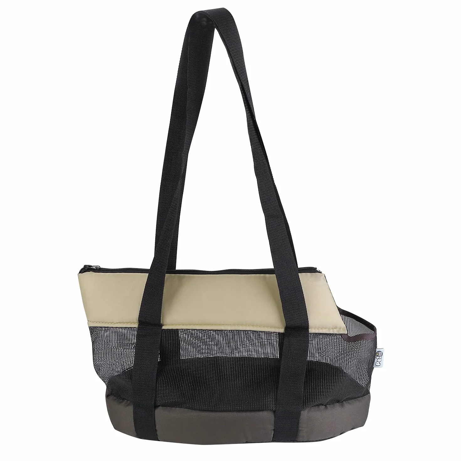 Sac de Transport pour Chat Chien en Maille Respirant Grande Capacité Sac à Main Voyage Animaux