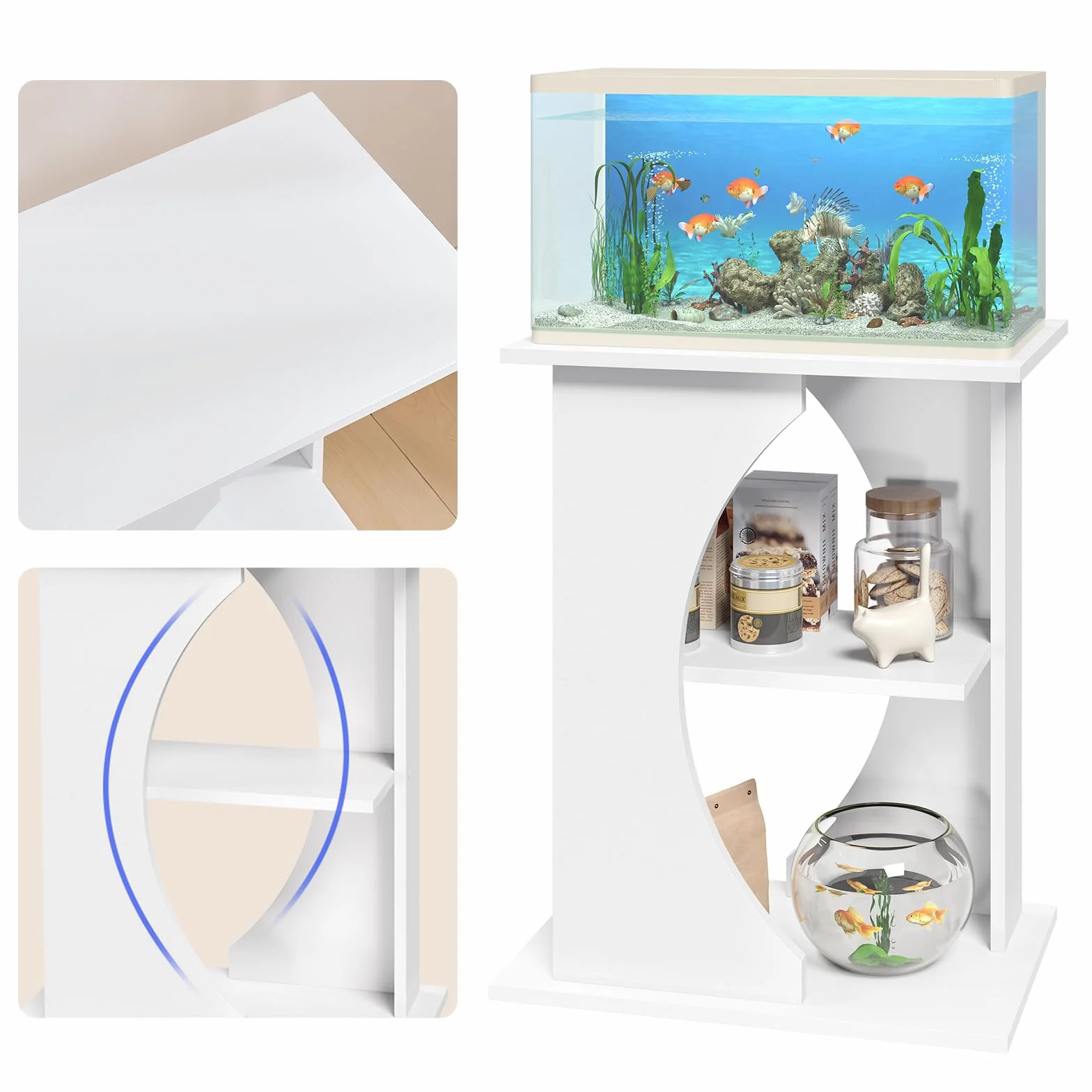 Support d'aquarium MAHANCRIS AFTWT7001