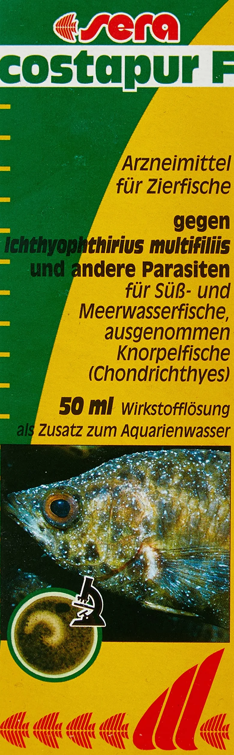 Sera Costapur Conditionneur d’Eau pour Aquariophilie 50 ML