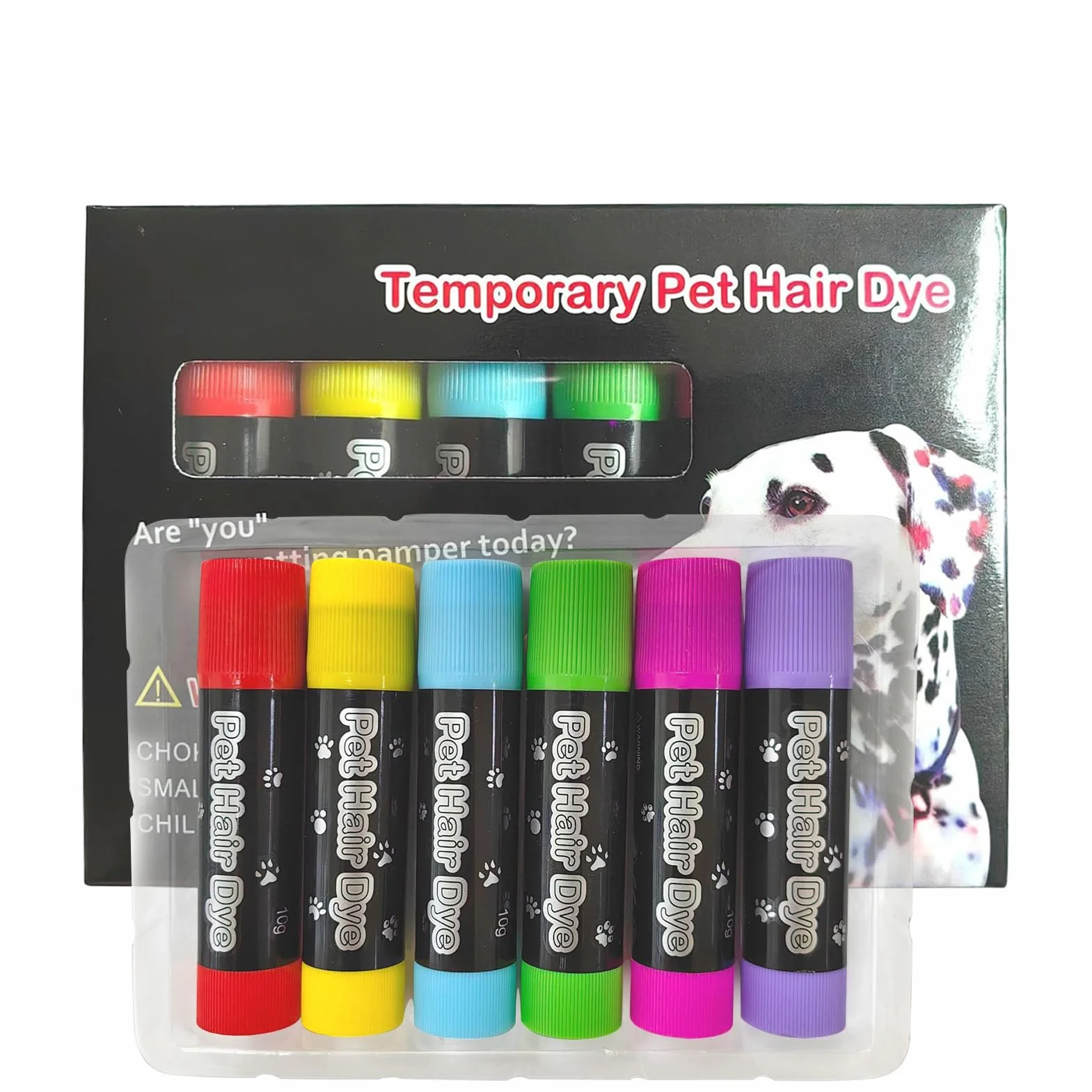 Marqueur de peinture lavable pour animaux de compagnie | Teinture temporaire non toxique pour chiens, chats, chevaux et bétail