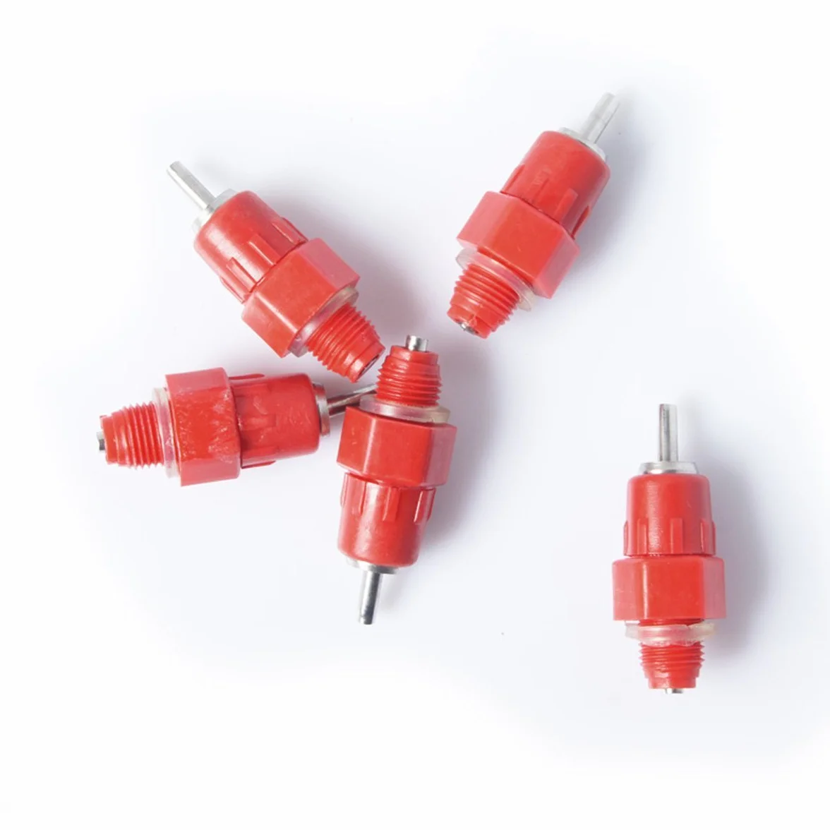 Eau Tetine Poulet Alimentateur Fournitures de Volaille Poule Vis 5 Pcs