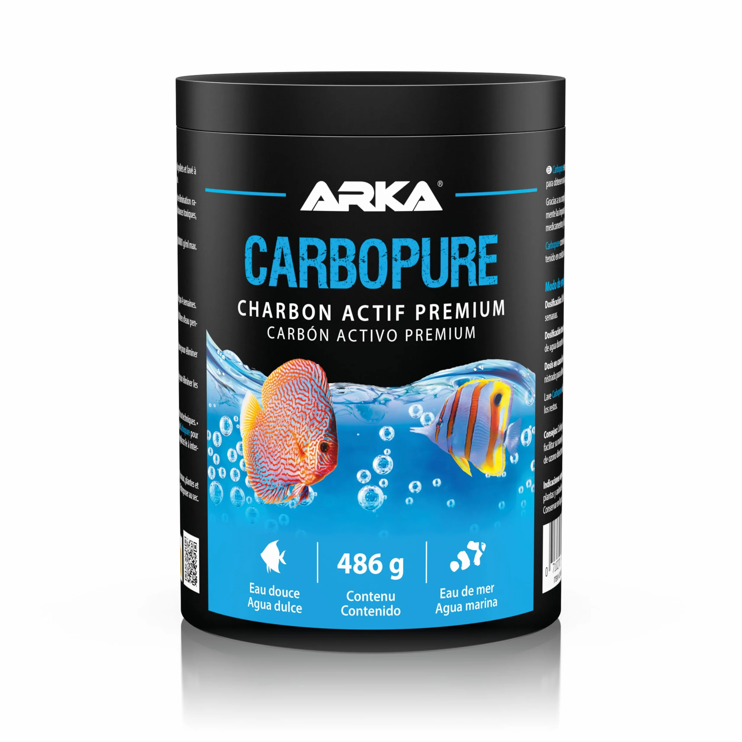 Microbe-Lift Carbopure Charbon Actif Aquarium 1000 ML pour Eau Douce & Marine