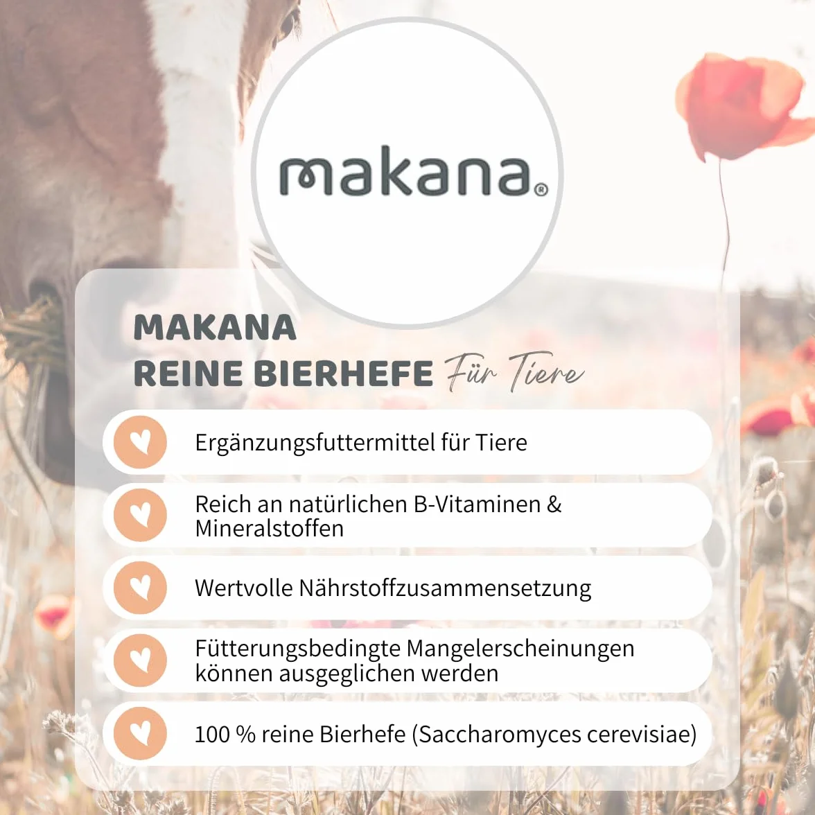 Makana Reine Sachet de levure de bière Pure 1,5 kg