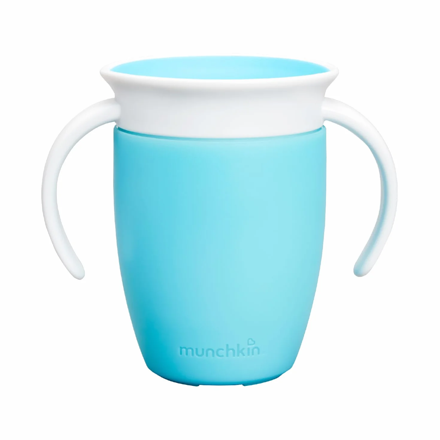 Munchkin Miracle 360 Tasse à Bec Sans BPA Sans Déversement 7oz 207ml Bleu