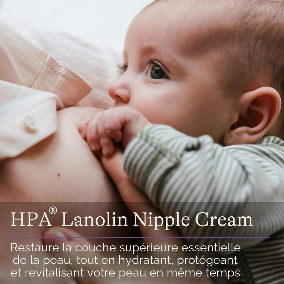 Lansinoh Crème Lanoline HPA 40 ml 100% Naturelle Allaitement Soulage Crevasses Sécheresse Irritations