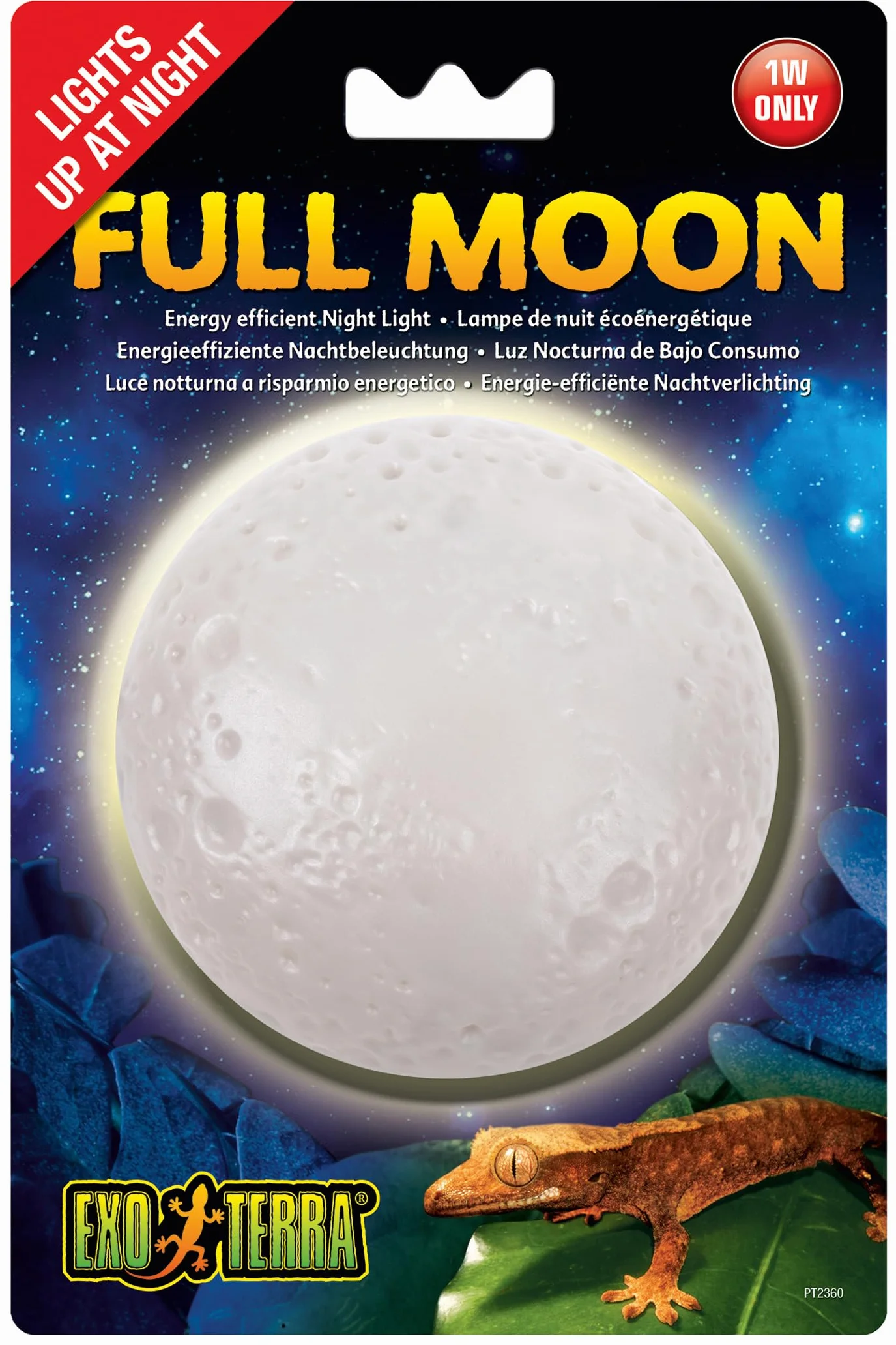 Exoterra Full Moon Éclairage pour Reptile Amphibien