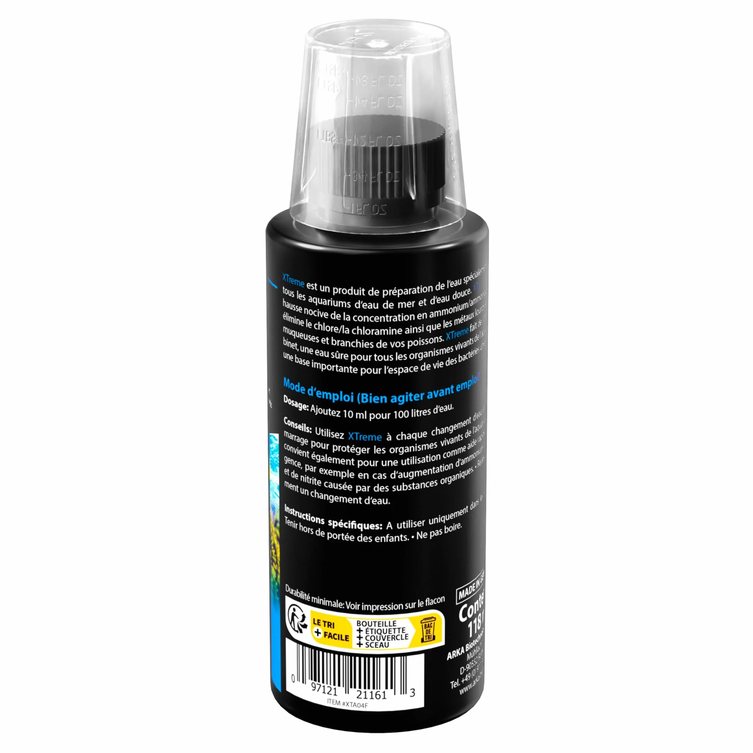 MICROBE-LIFT Xtreme - Préparateur d'eau pour Une Eau d'aquarium adaptée aux Poissons, neutralise Les substances Toxiques pour Les Poissons présentes dans l'eau du Robinet