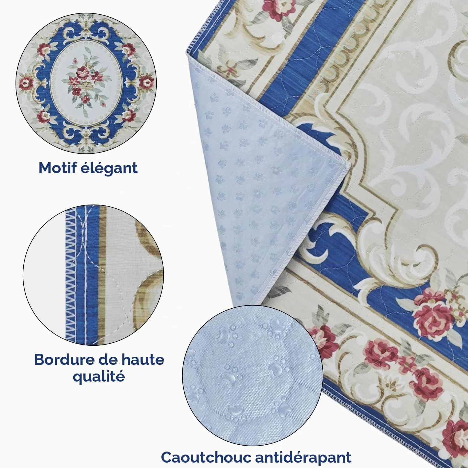2 Washable Hygienic Dog Pads, 122 x 92cm,Coussinet Super Absorbant | Tapis d'entraînement pour Chiens Amélioré 2026 : Super Absorbant, Imperméable et Antidérapant, pour Cages, Sols et Canapés