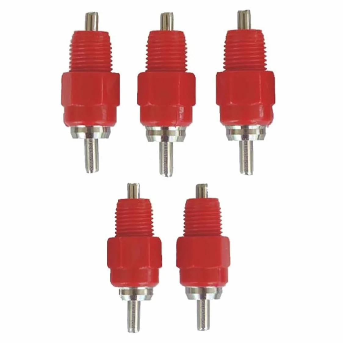 Eau Tetine Poulet Alimentateur Fournitures de Volaille Poule Vis 5 Pcs