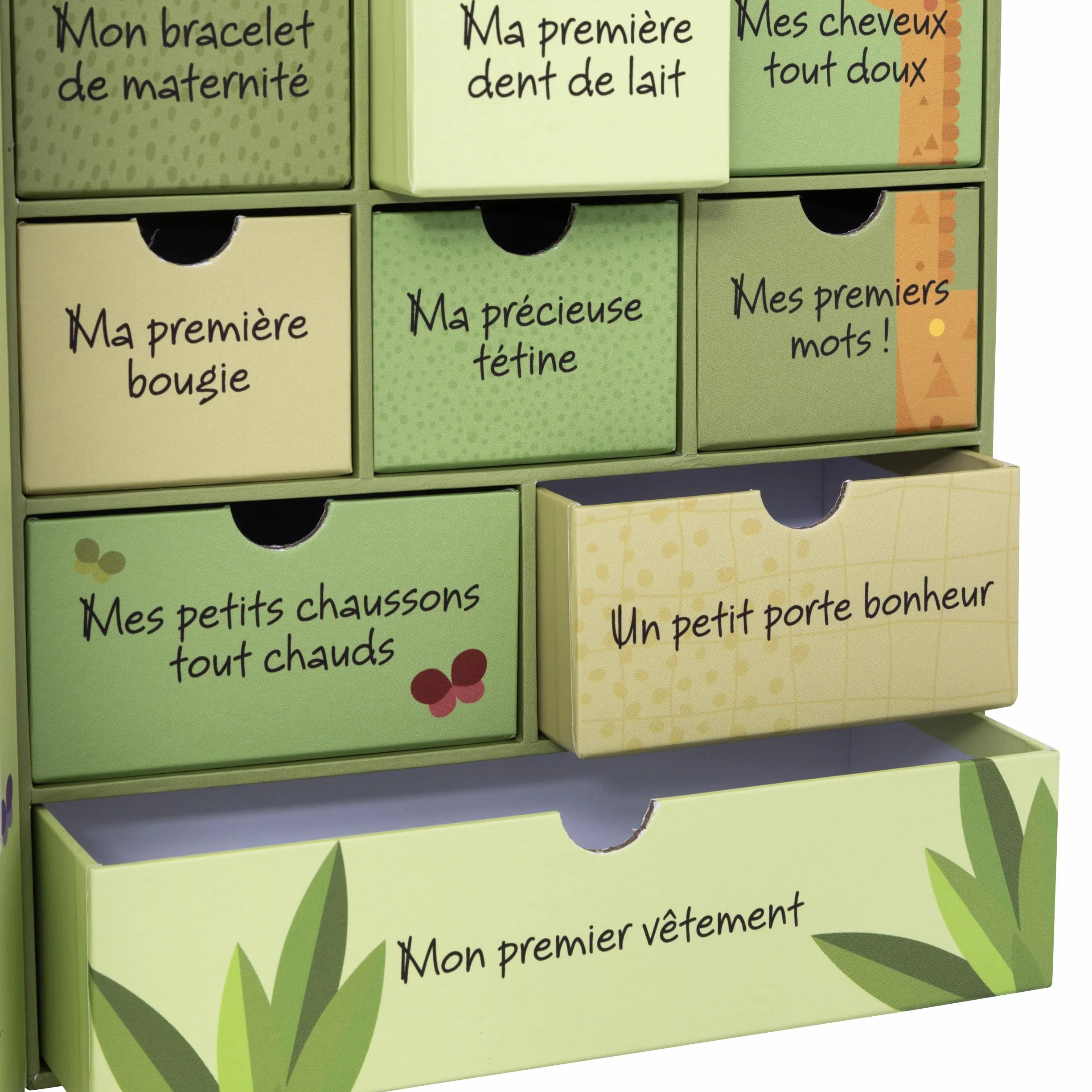 ATMOSPHERA CREATEUR D'INTERIEUR Coffret de Naissance Maison H30,5 cm Animaux