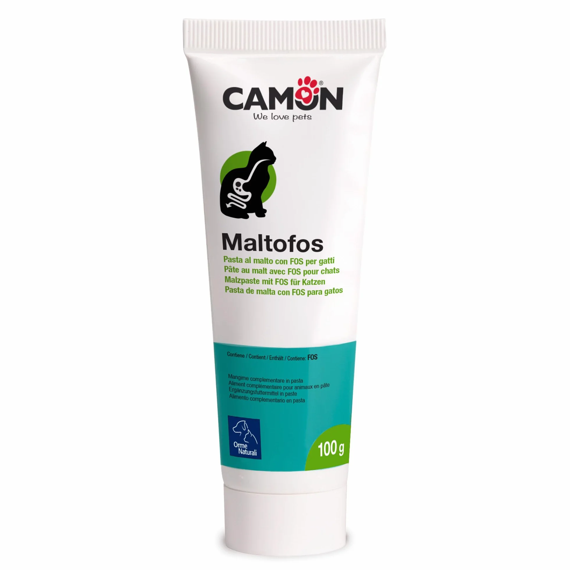 CAMON Maltofos Pâtes au Malte avec FOS Nourriture complémentaire pour Chats Lapins Furets 100 g