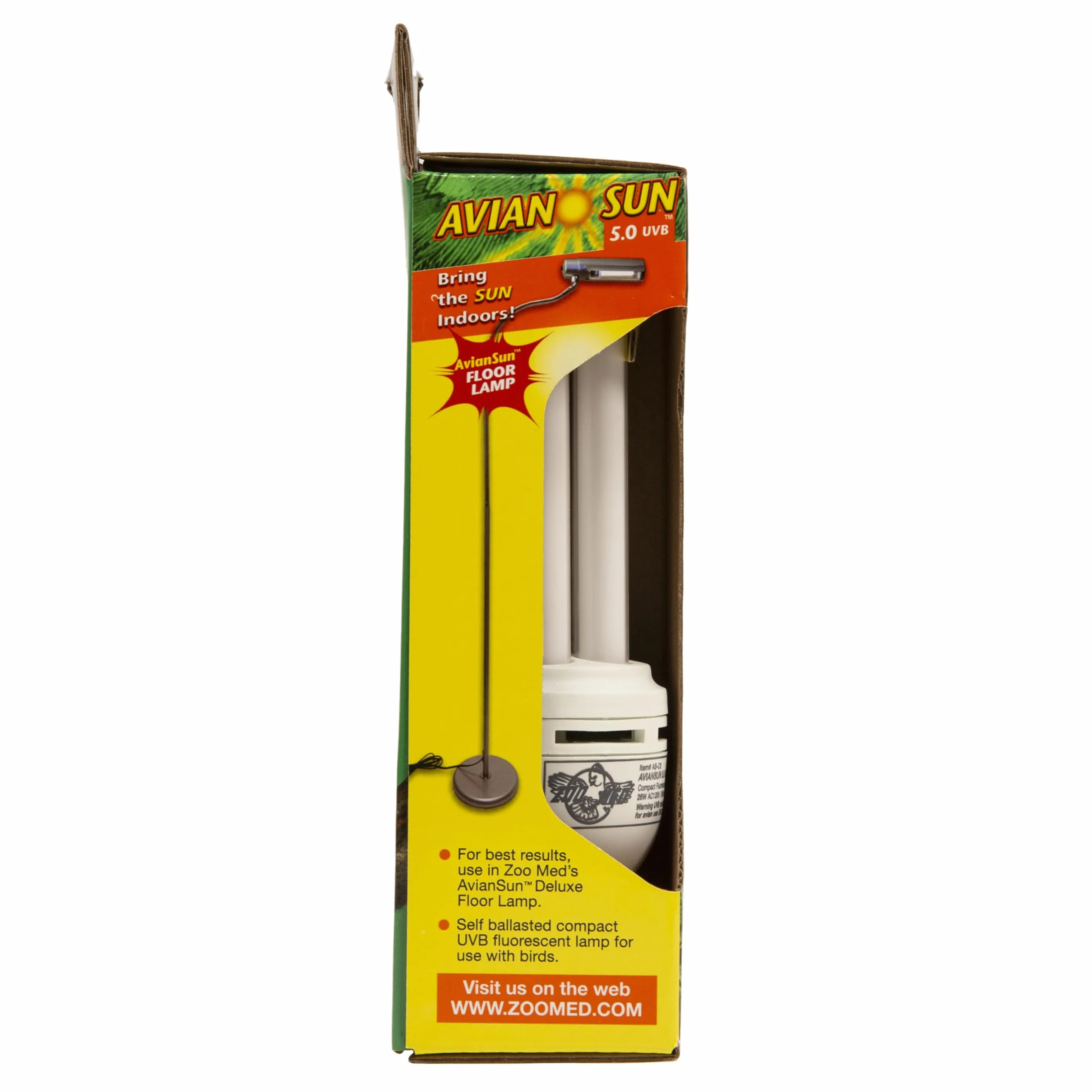 Zoo Med AvianSun 5.0 Lampe UVB 26 W pour volière d'oiseaux