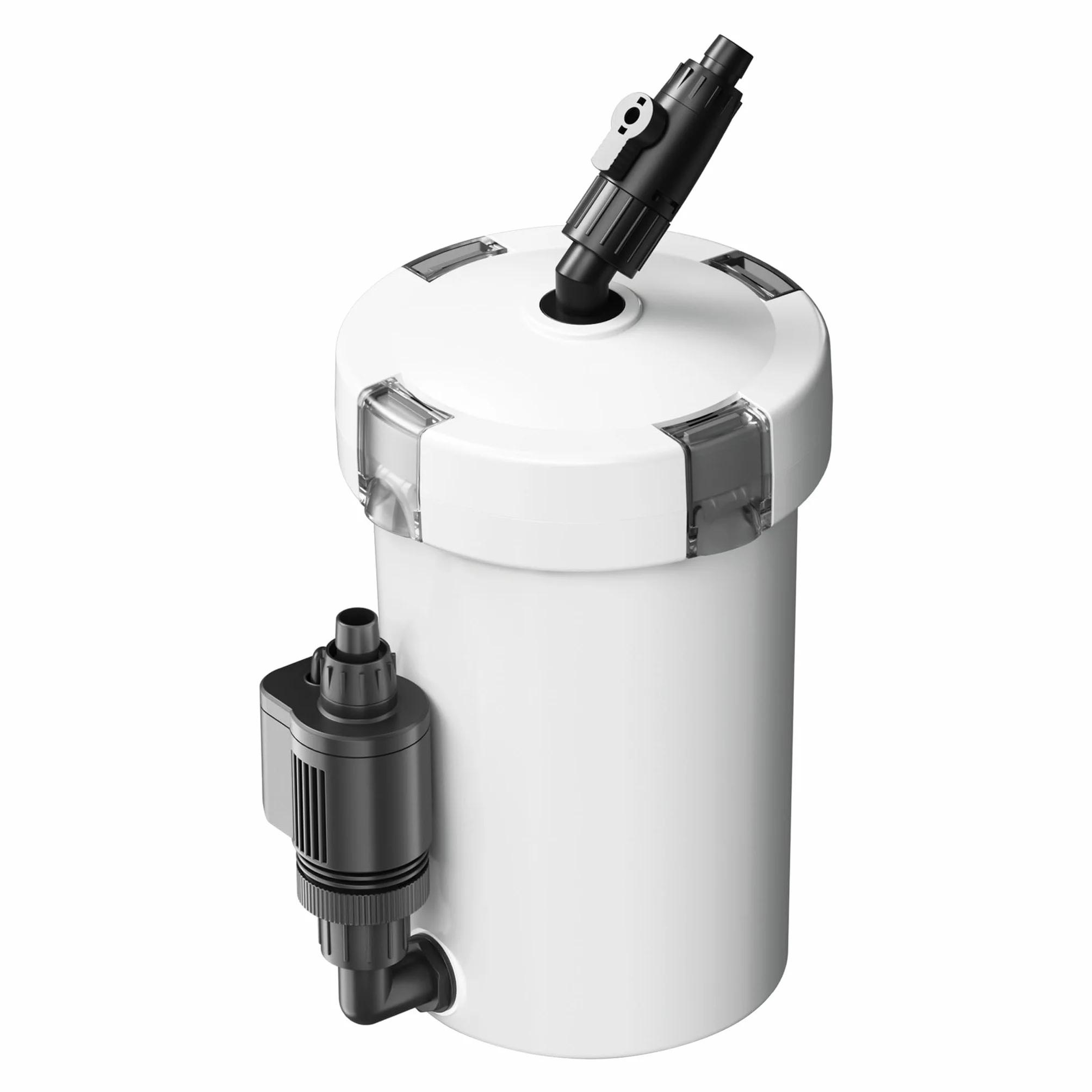 SunSun HW-603B Filtre extérieur pour Aquarium, 400 l/h, 3 étapes de filtration, 6 W