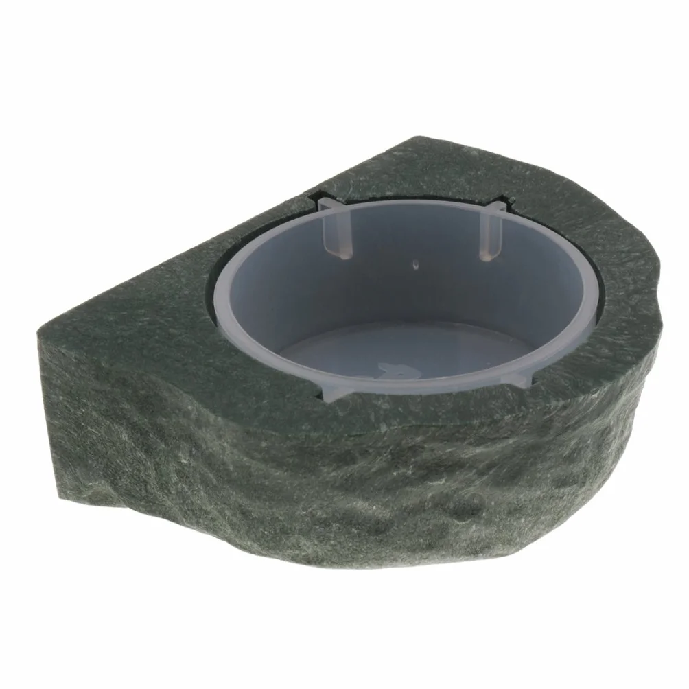 Mini mangeoire magnétique pour gecko, nourriture ou eau Vert