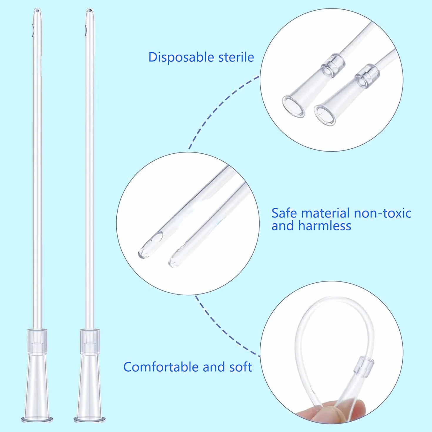 Lot de 15 tuyaux d'alimentation pour oiseaux avec seringues 2.5,5,10 ML - Outil manuel pour nourrir bébés oiseaux